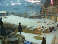 Město zábavy a luxusu - Ski Dubai - krytý lyžařský komplex - Dubaj